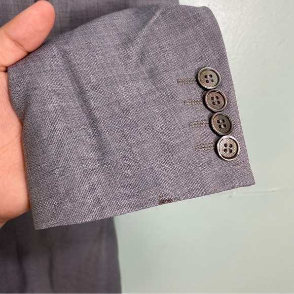 Canali Gray Kai Travel‎ Blazer Sz IT 48 , US 38 - Picture 5 of 16